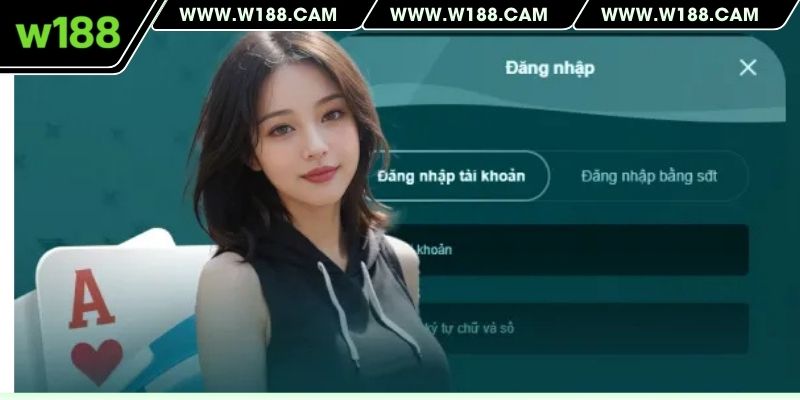 Bỏ túi lưu ý quan trọng khi đăng nhập W188