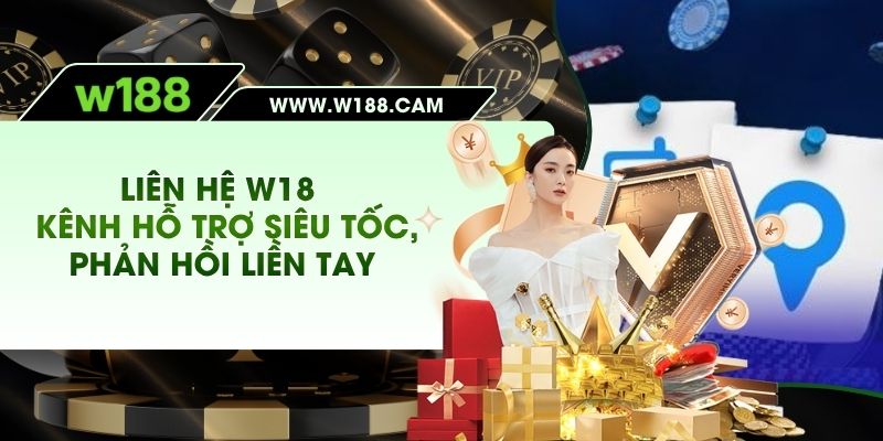 Liên Hệ W188 - Kênh Hỗ Trợ Siêu Tốc, Phản Hồi Liền Tay