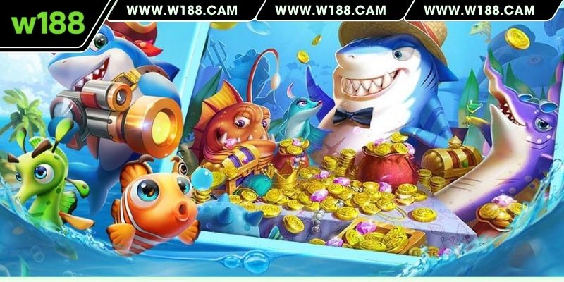 Kho vũ khí trong game bắn cá thái bình dương